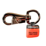 5 X taskmaster nickel plated bull swivel snap hook