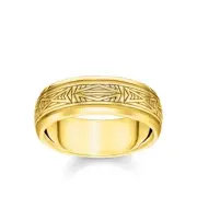 Genuine THOMAS SABO Gold Ornaments Ring TR2277Y