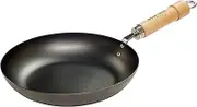 Riverlight J1228 Kyoku Japan Iron Frying Pan, 11.0 inches (28 cm), Iron Nitriding, IH Compatible, Rust Resistant, Made in Japan