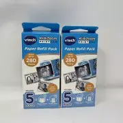 2 Pack VTech KidiZoom Printcam Paper Refill Pack 280 Photos Per Pack Rolls