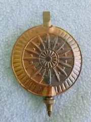 OLD ANTIQUE 1800'S SETH THOMAS CITY SERIES GINGERBREAD CLOCK PENDULUM PARTS