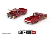 1:64 Chevrolet Silverado Dually on Fire V1 -- KaidoHouse x Mini GT KHMG127