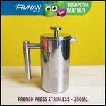 FRENCH PRESS 不銹鋼 350 毫升茶咖啡過濾器 350 小咖啡機