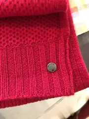 fraas cashmink scarf New With Tags! Red Color