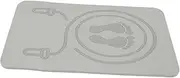 DECOMELODY Multi-function Non- Skipping Mat for Shock-absorbing Tpe Exercise Mat for Yoga Jump Rope and Fitness Activities