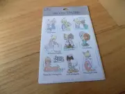 Vintage Hallmark Precious Moments Stickers sealed package 1992 PMC