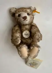 "STEIFF "CLASSIC 1926 “ BROWN TIPPED MOHAIR BEAR - 22 cm- FULLY JOINTED