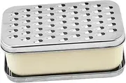 DimyFew Cheese Grater Box Grater Manual Grater Box Easy to Use Food Grater Kitchen Grater for Chocolate Butter Carrot Cheeses Ginger