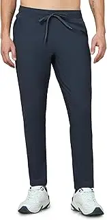 [TECHNOSPORT] Men's Solid Regular Fit Plus Size Trackpants with Quick Dry, Anti Microbial, SPF50+ for Regular and Sports Use