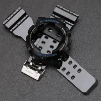 在飛比找Yahoo!奇摩拍賣優惠-卡西歐手錶錶帶卡西歐G SHOCK黑紫西瓜紅GA-110HC