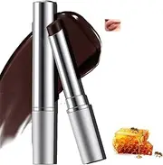 Honeynoir-Black Honey Lipstick,Honey Lip Gloss - Moisturizing Matte Lipstick, Universal Shade for All Skin Tones (Black)