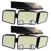 UME Solar Outdoor Lights 332 LED 7000K, Super Bright Motion Sensor Outdoor Li...