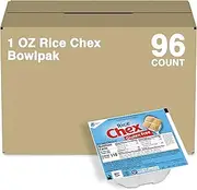 Chex Rice Cereal Single Serve Bowl, 1 Oz (Pack of 96)