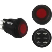 Rigid Lighting 3 POSITION CHERRY ROCKER SWITCH 40181