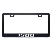 Metal Black License Number Plate Frame Tag Cover For Chevy Silverado 1500 Cab