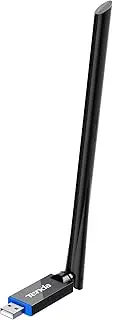 Tenda AX900 WiFi Adapter WiFi 6- Dual-Band 600Mbps 5GHz/ 286Mbps 2.4GHz, 6dBi High Gain Antenna, Wireless WiFi Adapter for Windows 11/10/7/Linux3.10+/Ubuntu, USB WiFi Dongle (U11Pro)