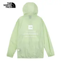 在飛比找momo購物網優惠-【The North Face 官方旗艦】北面男款綠色防風防