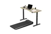 Lifespan Fitness Walkingpad M2 Treadmill with Dual Motor Automatic Standing Desk 150cm in Oak/Black