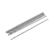 30mm Long 0.6mm Drilling Dia HSS Straight Round Shank Twist Drill Bit 20pcs