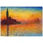 Claude Monet, San Giorgio Maggiore at Dusk FRIDGE MAGNET, 1908 Repro Gift