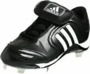 NIB Adidas Excelsior 6 Low Women's Softball Cleats Black/White Free Shipping