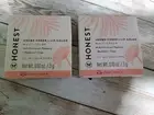 2x BNIB Honest Beauty Crème Cheek + Lip Color Blush: Coral Peach, 0.10 Oz SEALED