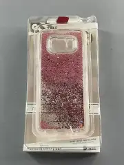 Case-Mate Naked Tough WaterFall Liquid Glitter Samsung Galaxy S8+ Rose Glitter