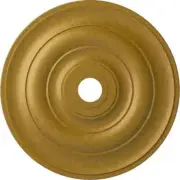 Ekena Millwork Ceiling Medallion 26.5"1.5" Polyurethane Jefferson Pharaohs Gold