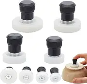 INFUNLY 4pcs Different Sizes Clay Finishing Tools Professional Ceramic Clay Pottery Finishing Tool Set for Pottery Enthusiasts Clay Throwing Trimming Spinner Tool Practical Pottery Wheel Trimmer Tool