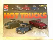 Vintage AMT Hot Trucks 1/25 Model Kit Set of 3 '50s Chevy & Ford Trucks 1996