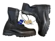 Original Army Issue Bates Black Jungle Patrol Combat Boots Size 12 EW UK #385