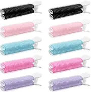 Volumizing Hair Clips-10PCS Hair Rollers Curlers Hair Volume Clips Velcro Instant Hair Volumizing Clips Hair Root Clips for Girl Women All Hair Types DIY Natural Fluffy Hairs