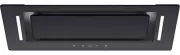 Schweigen 60cm Non Silent 700m3/hr Black Glass Undermount Rangehood BGUM6B