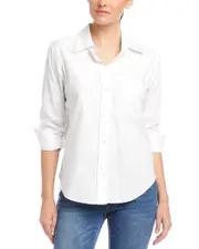 Karen Kane Ruched Sleeve Shirt