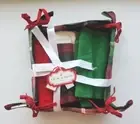 Vintage K-Mart Trim A Home Tea Towels And Bread Basket Set New Tags U182