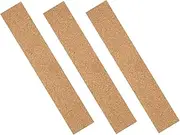 3pcs Natural Cork Board Strips for Home Office Frameless Cork Bulletin Bar Strips