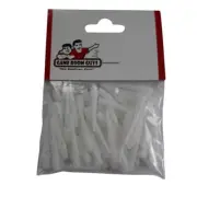 Game Room Guys White Soft Plastic Dart Tips 2BA 3-16" Set of 50