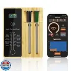 2-Probe Wireless Meat Thermometer, 500FT Range Bluetooth Meat Thermometer Wir