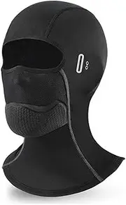 [Generic] Motorcycle Face Scarf Neck Warmer Motorcycle Riding Headgear Cycling Headgear Autumn&Winter Warm Windproof Full Face Mask Fleece Cap Running Climbing Cap
