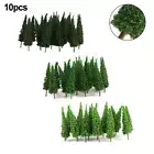 Model Trees Pine Trees Model 3 Different Greens Accessories DIY Gifts Green