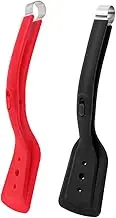 OKUMEYR 2pcs Silicone Kitchen Clamp Tongs for Barbecue and Cooking Versatile Steak and Fish Turner Essential Kitchen Tool Lightweight and Design and Colors