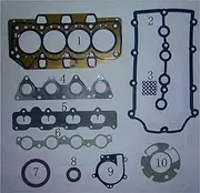 SQR473F 473H Engine Full Gasket Set Kit Overhaul, Compatible For Chery A1 EGO FACE J1 KIMO QQ6 QQM M1 S18 1.3L 473H-10000A10A 473H10000A10A