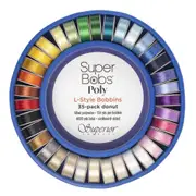 SuperBOBs Poly L Style Bobbins 35 Pack Superior Threads