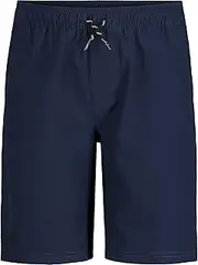 [Under Armour] Boy's OD Stretch Shorts (Big Kids) Midnight Navy LG (14-16 Big Kid)