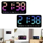 Digital Clock Electronic Clock Desktop Dimmer Large Display Modern Wall Clock