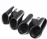 Exhaust Tail Pipe For Panamera 2.9T 2009-2022 Car Rear Tail Throat Exhaust Pipe Muffler Tailpipe Muffler Tip Exhaust Tip(14-16 Style-C)