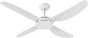 HPM Serene 4 Blade AC Ceiling Fan 1220mm 48in White