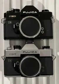 在飛比找Yahoo!奇摩拍賣優惠-膠卷相機  富士 st801  ，fujica st801