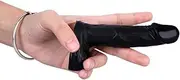 Realistic Dildo for Beginners, Anal Plug Dildos for Women/Men/Gay, Adult Sex Toys for G spot Stimulator Anal Plug Training Sets (Black)