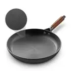 Nonstick Frying Pan Skillet,10" Inch Non Stick Frying Pans Cast Iron Skillets...